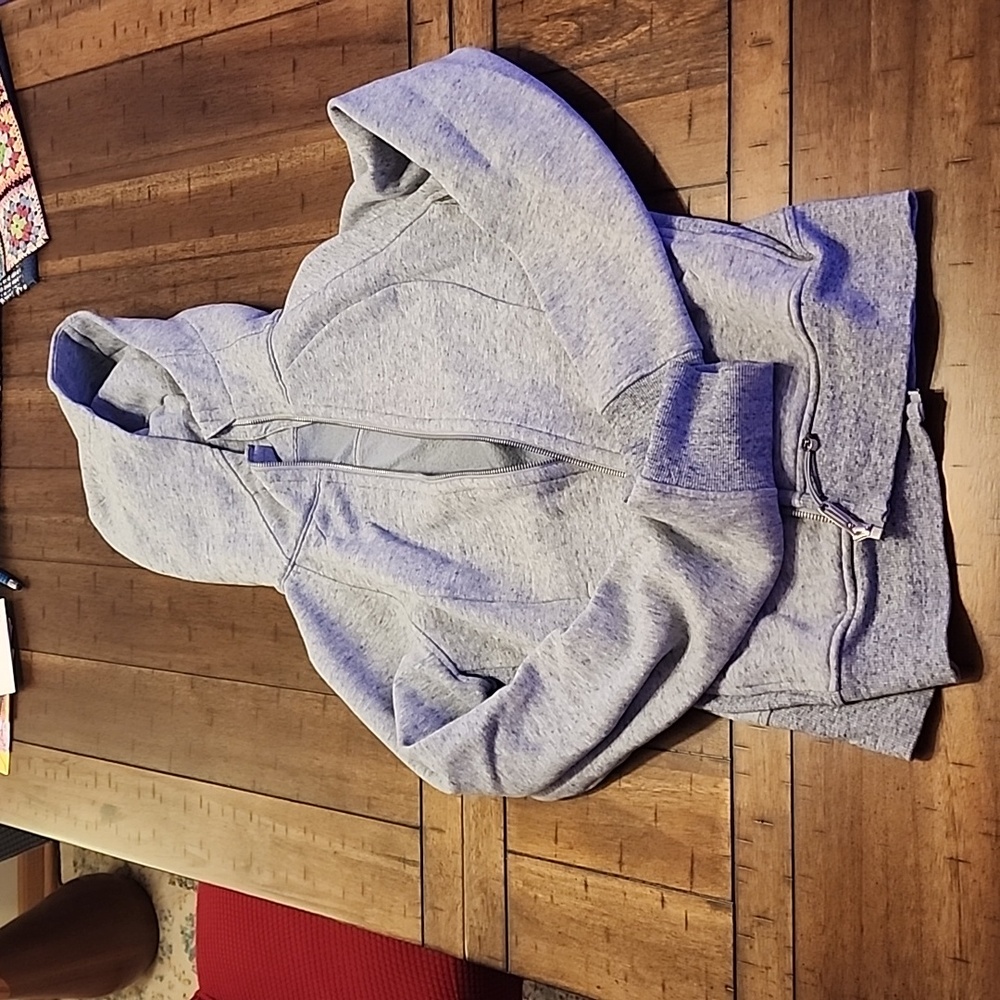 Lululemon Scuba hoodie blue / grey